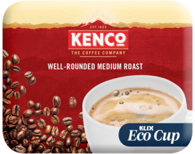 Klix Eco Cup Kenco Smooth White With Sugar (460)
